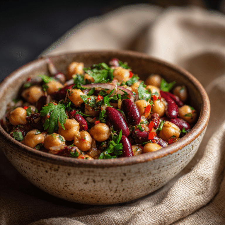 Dense Bean Salad Recipes: The Most Flavorful + Healthy Guide 2 dense bean salad recipe with chickpeas and vinaigrette