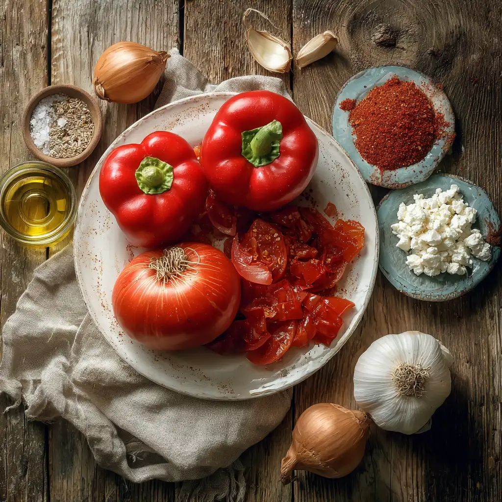 shakshuka with feta recipe ingredients