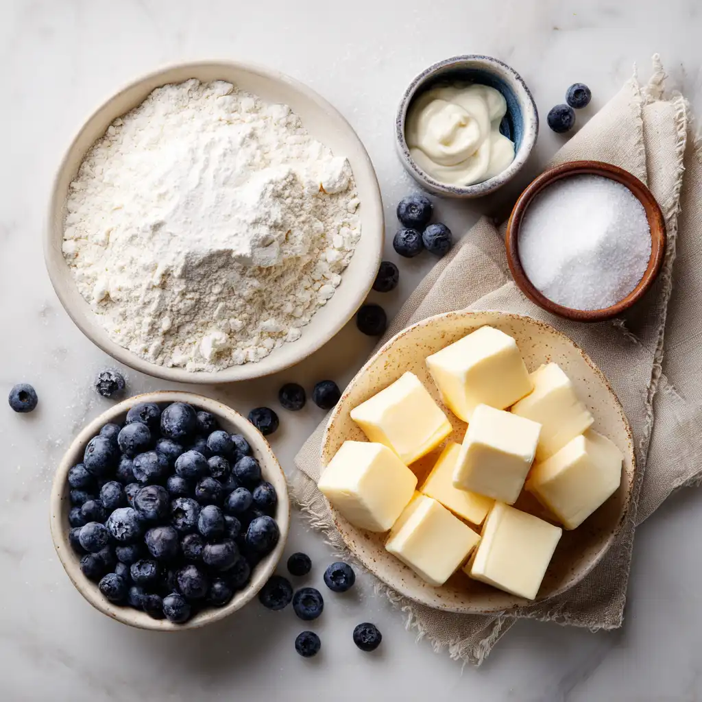 blueberry scones easy ingredients
