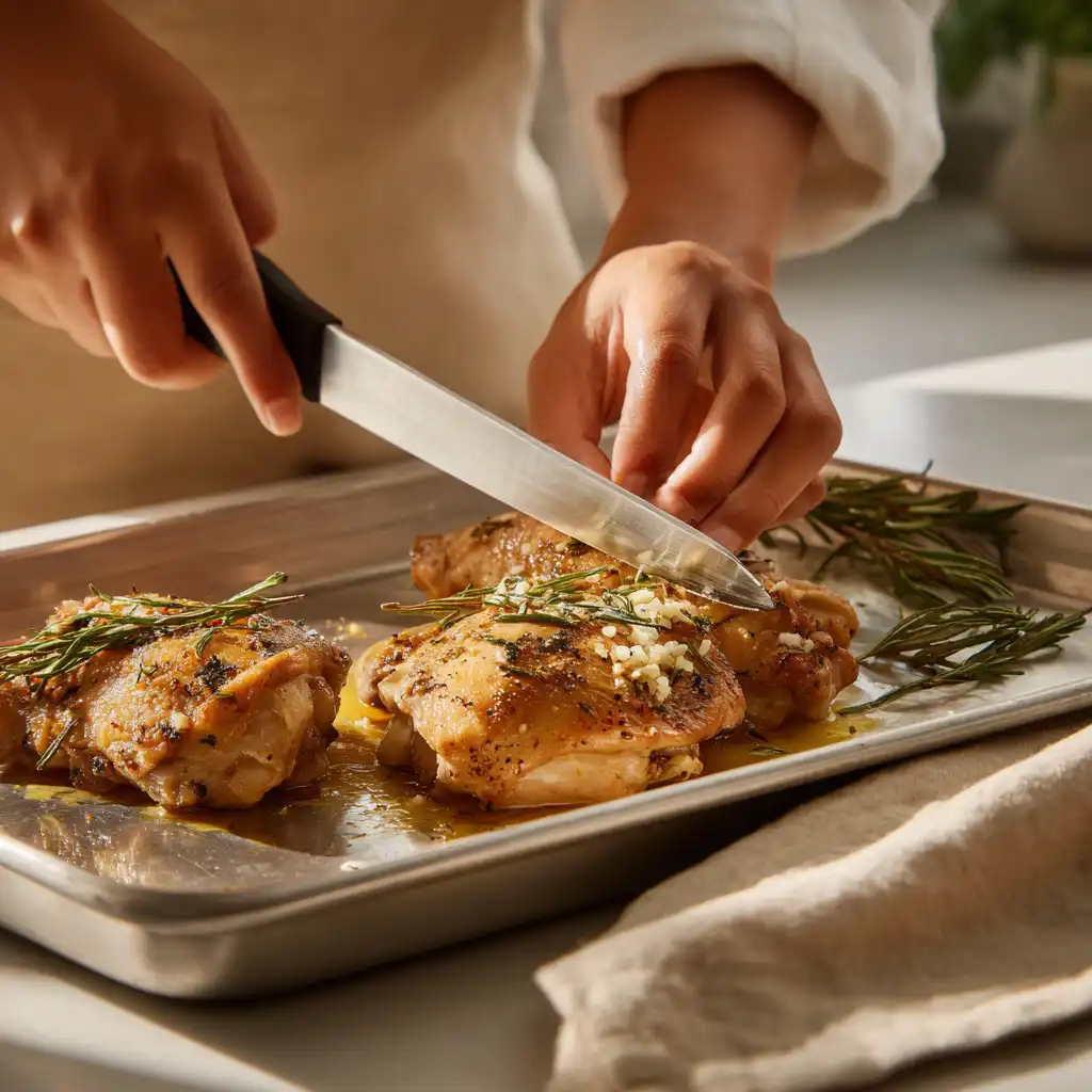 easy chicken shawarma in oven preparation
