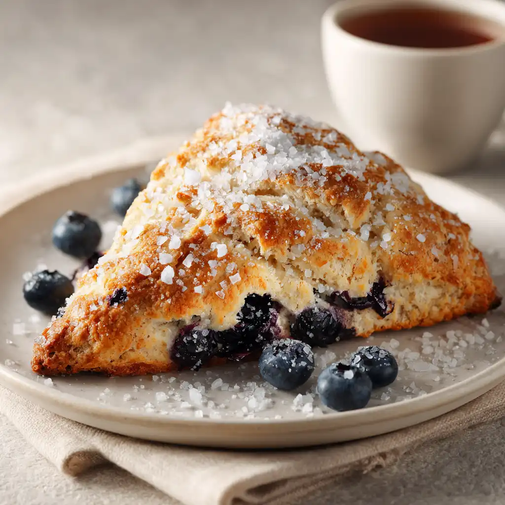 blueberry scones easy recipe featured image