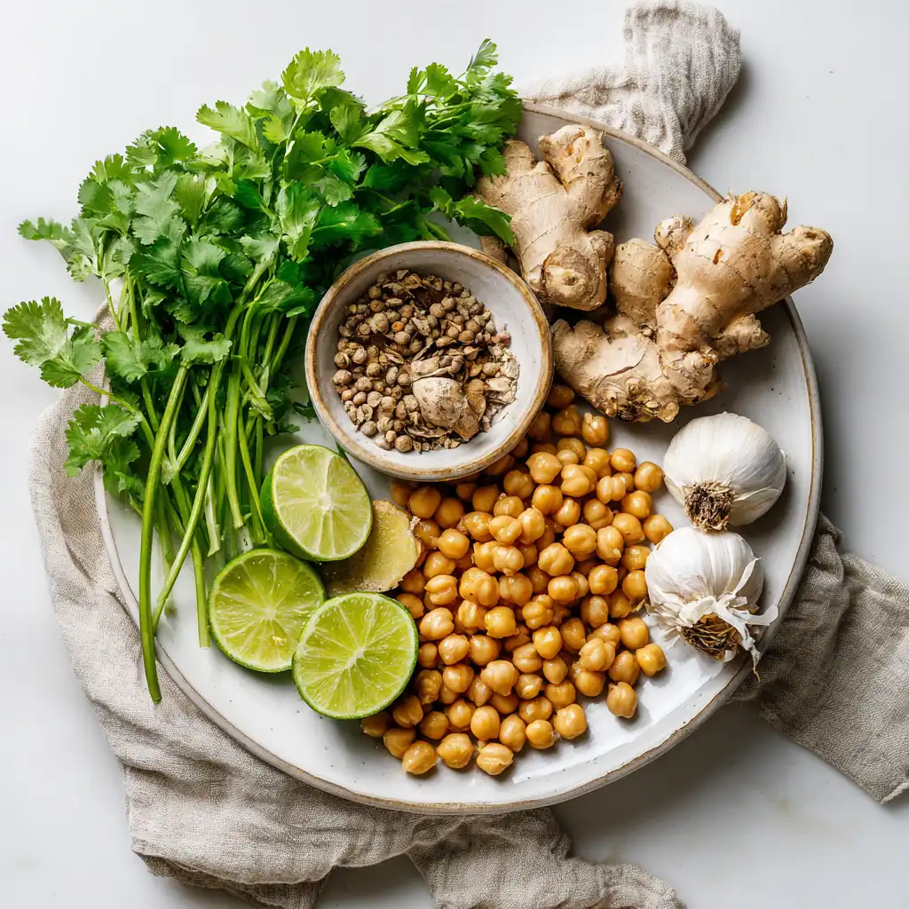 chickpea curry coconut milk preparation