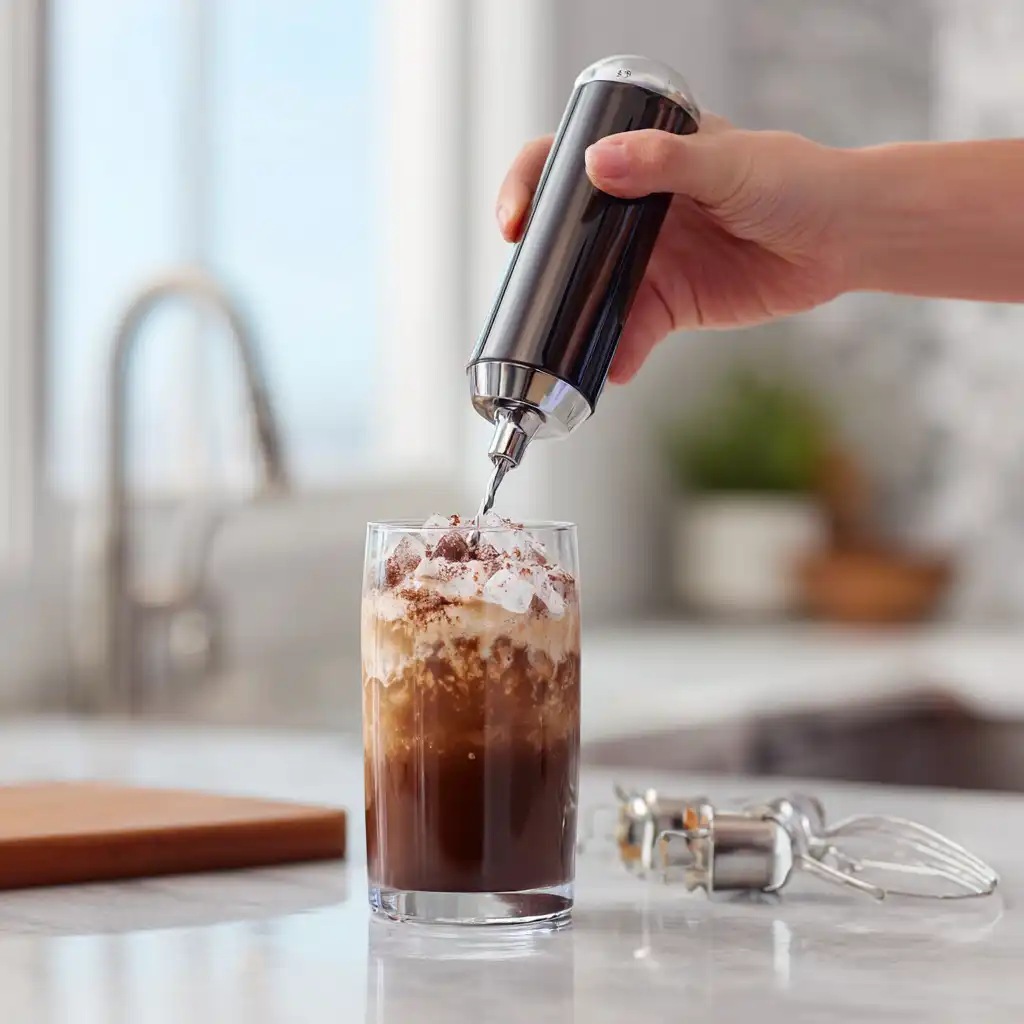 protein coffee iced proffee final dish