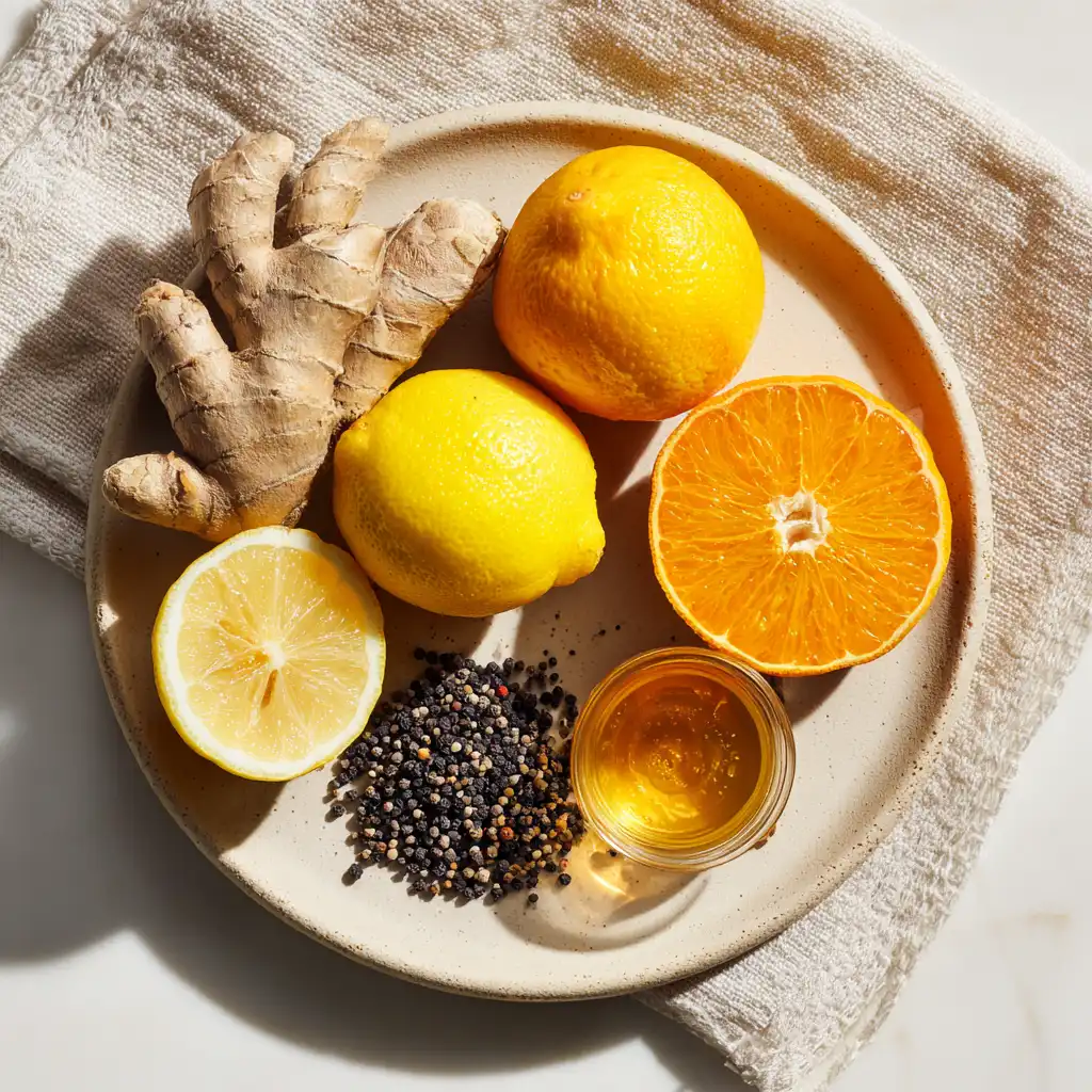 turmeric ginger shot recipe final dish