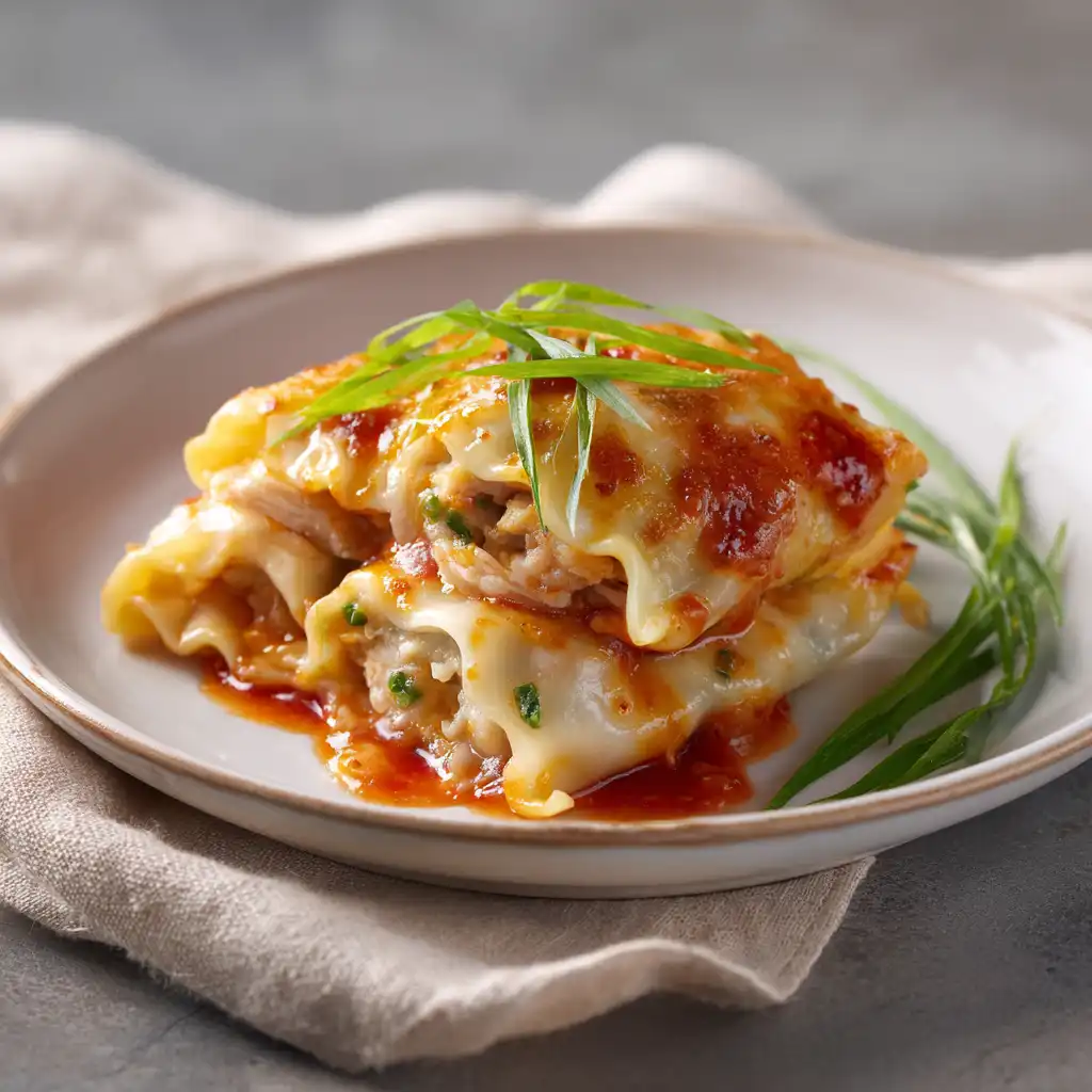 Dumpling Lasagna recipe featured image