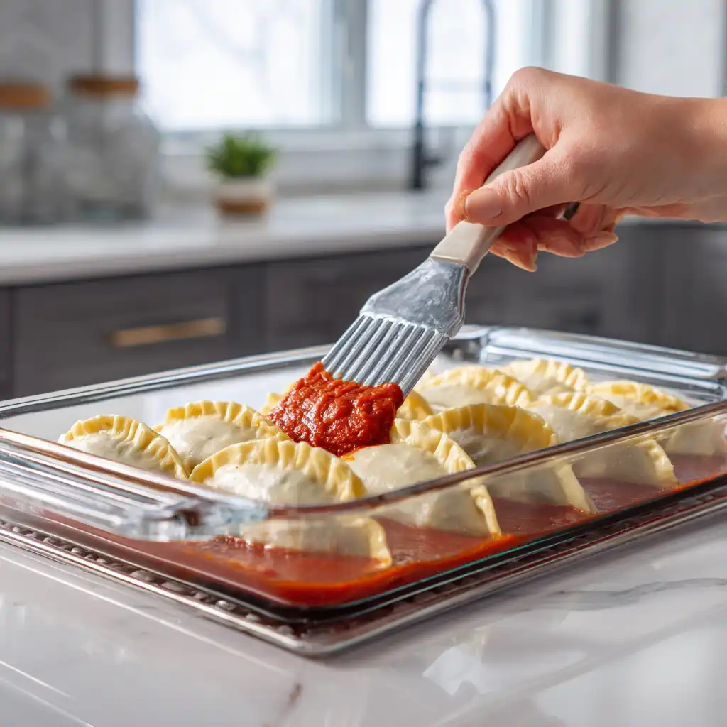 Dumpling Lasagna final dish