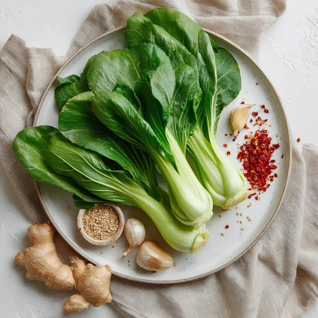 Bok choy recipe ingredients