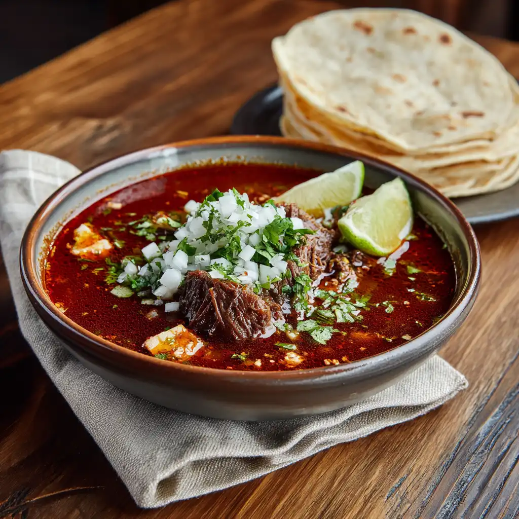 Beef menudo recipe final dish