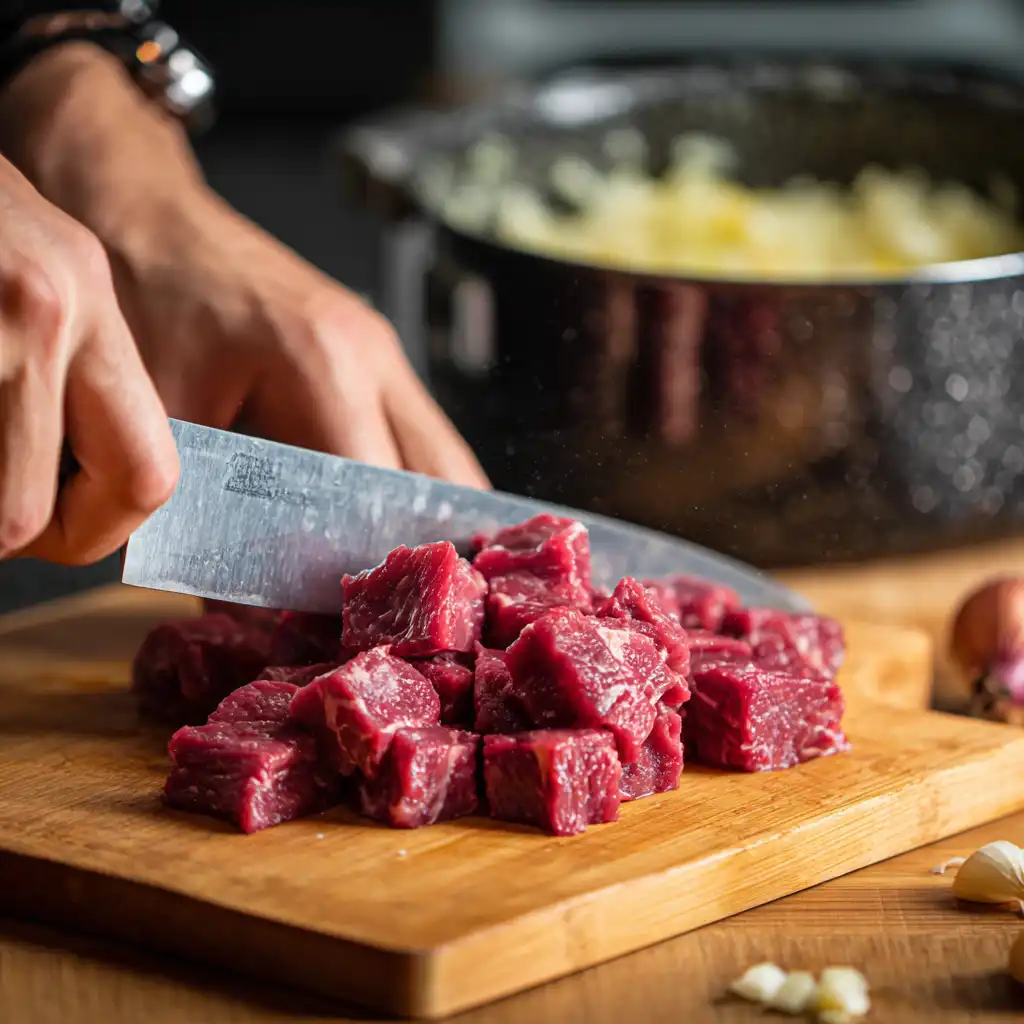 Filipino Menudo recipe final dish