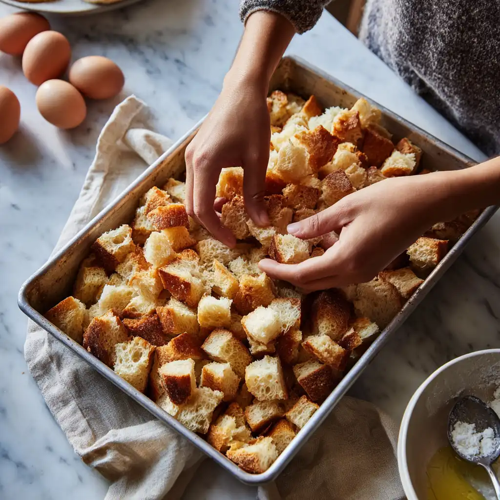 french toast recipe casserole preparation