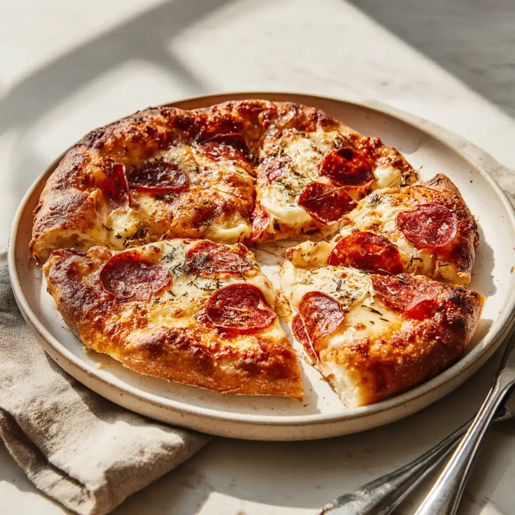 pizza crust recipe final dish