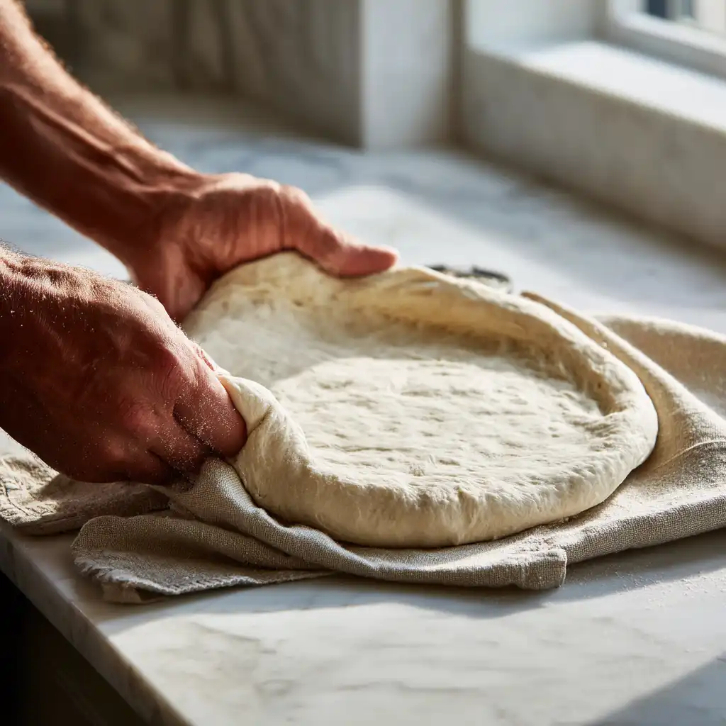 pizza crust recipe final dish