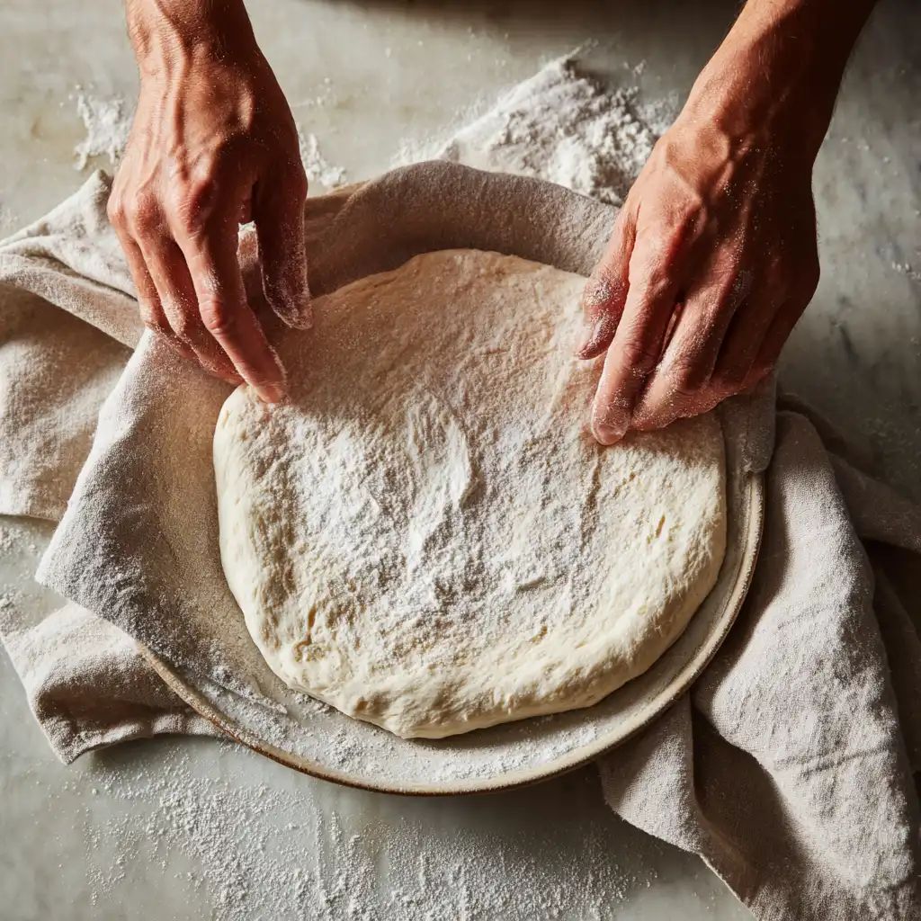 pizza crust recipe final dish