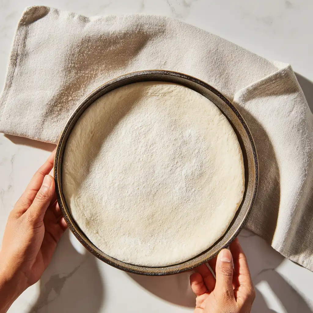 pizza crust recipe final dish