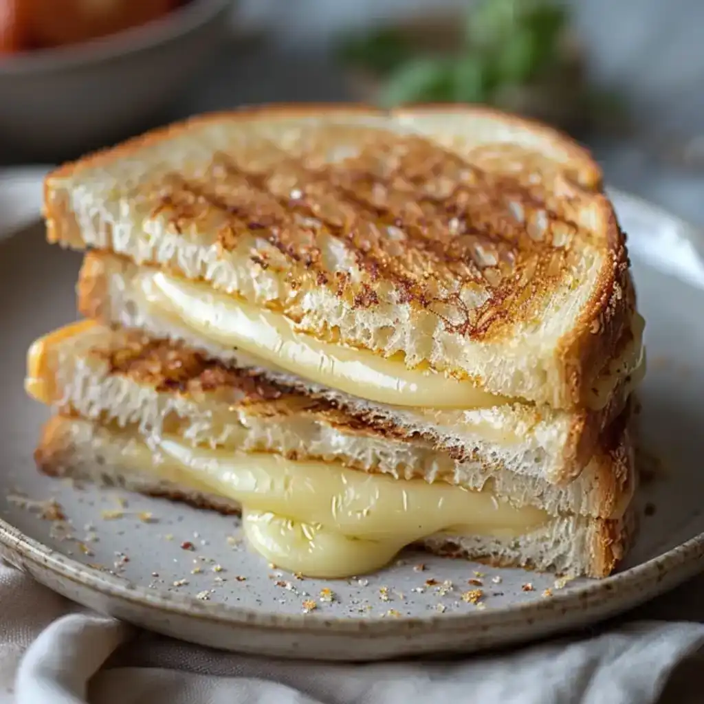 frico grilled cheese recipe final dish