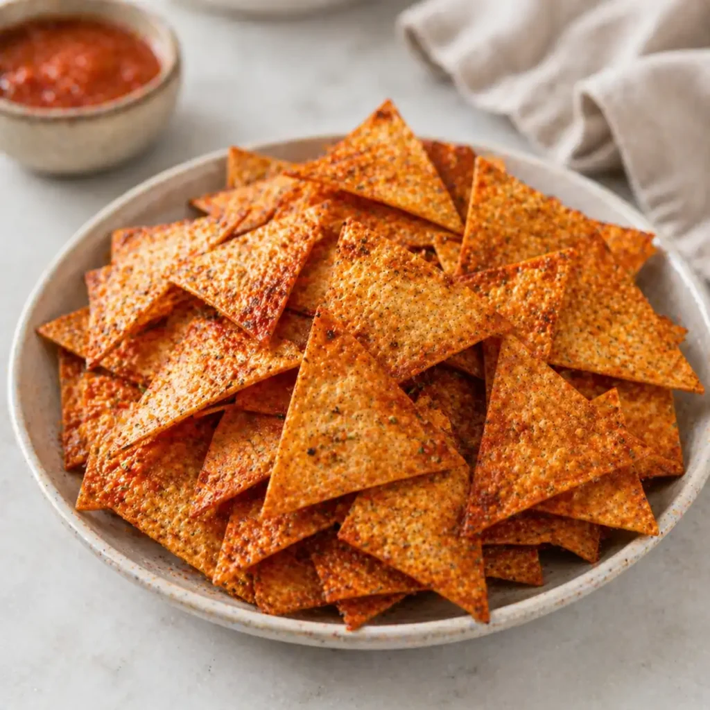 Air Fryer Lumpia Chips Weight Loss Snack recipe featured image