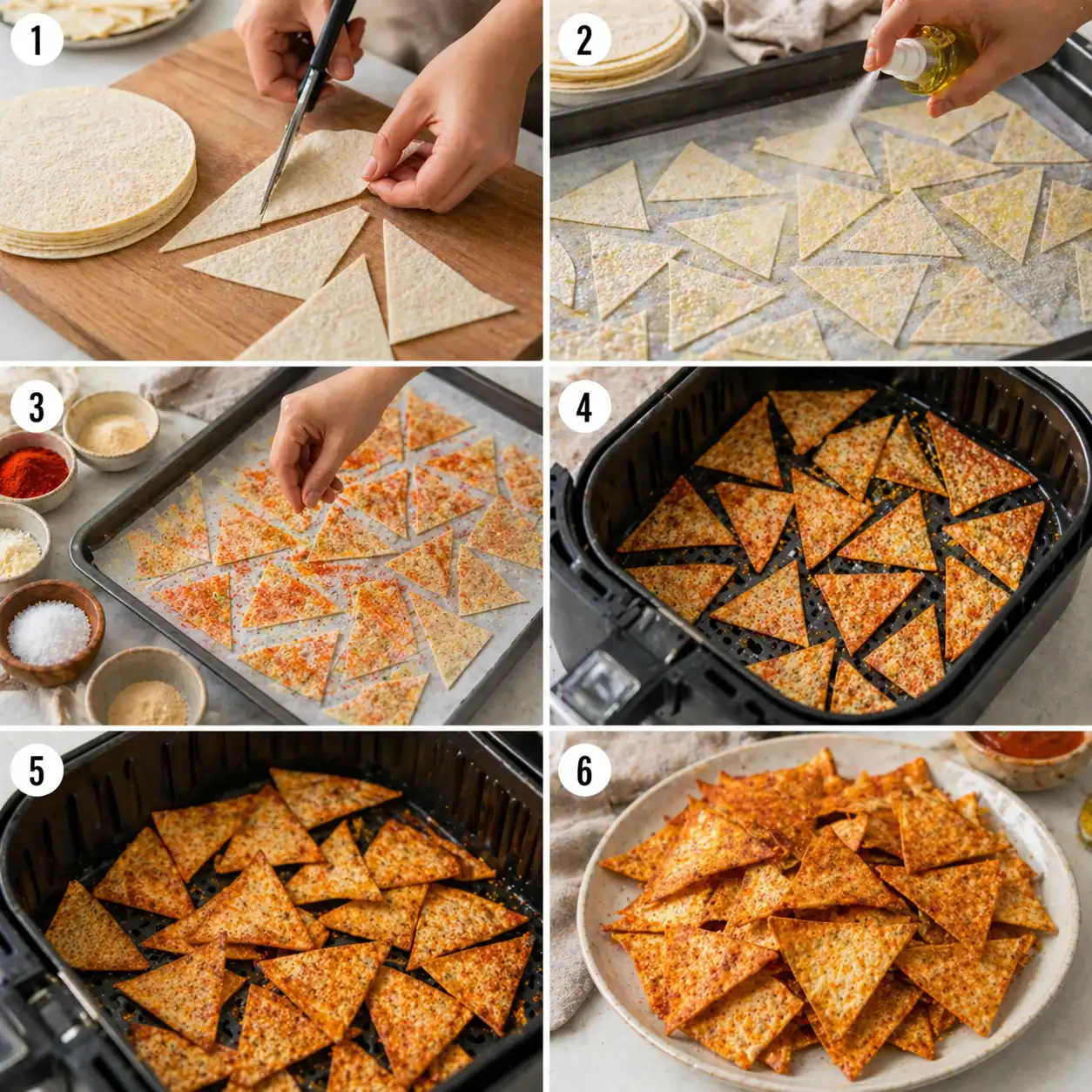 Air Fryer Lumpia Chips Weight Loss Snack final dish