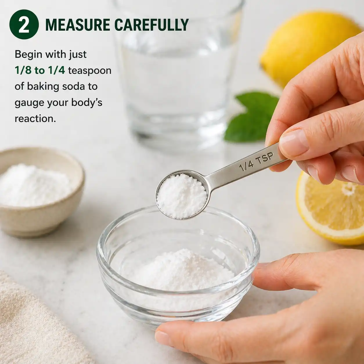 Baking Soda for Weight Loss preparation