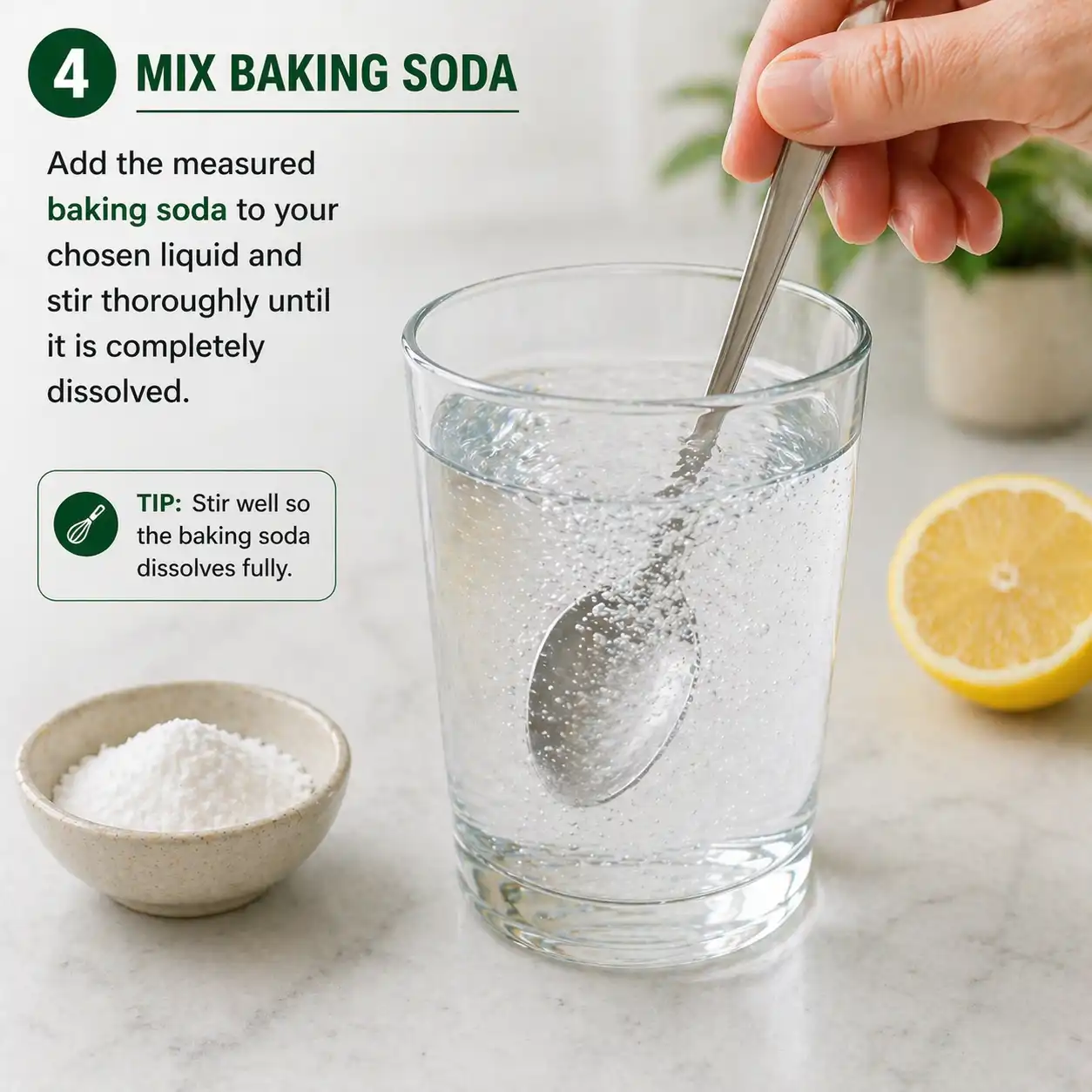 Baking Soda for Weight Loss final dish