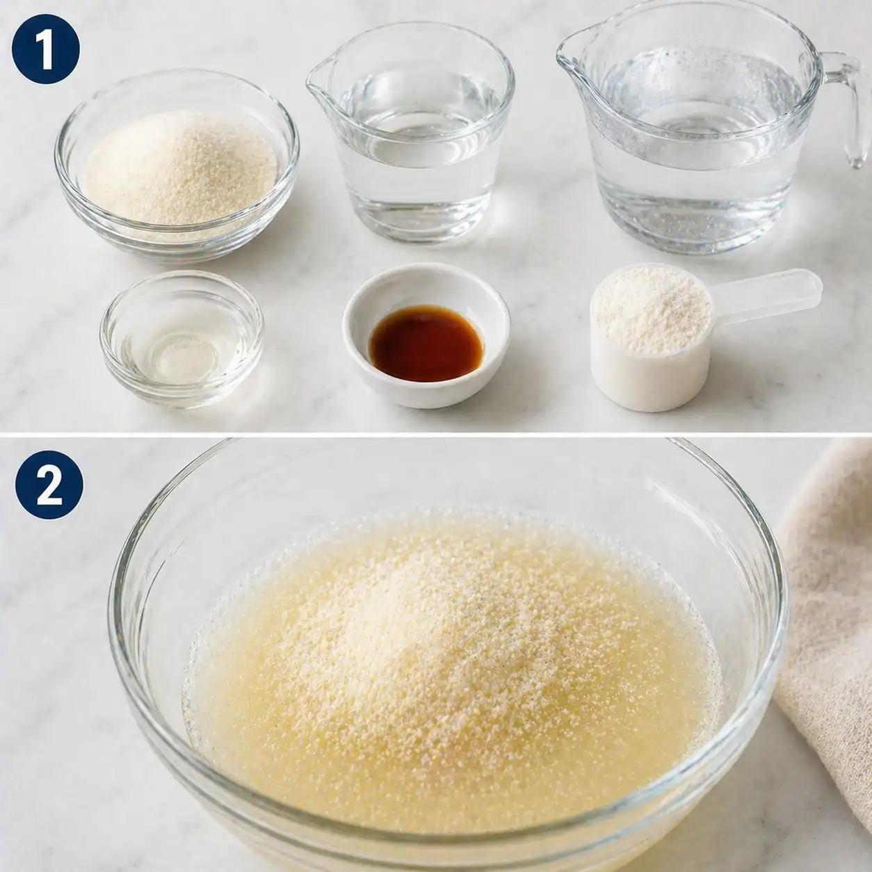 Bariatric Gelatin Recipe for Weight Loss preparation