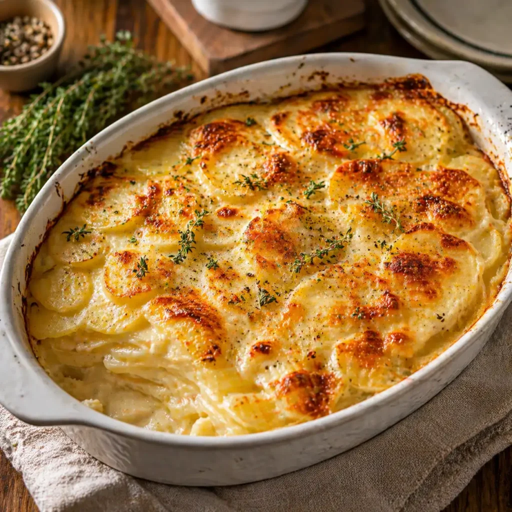 recipe for scalloped potatoes recipe featured image