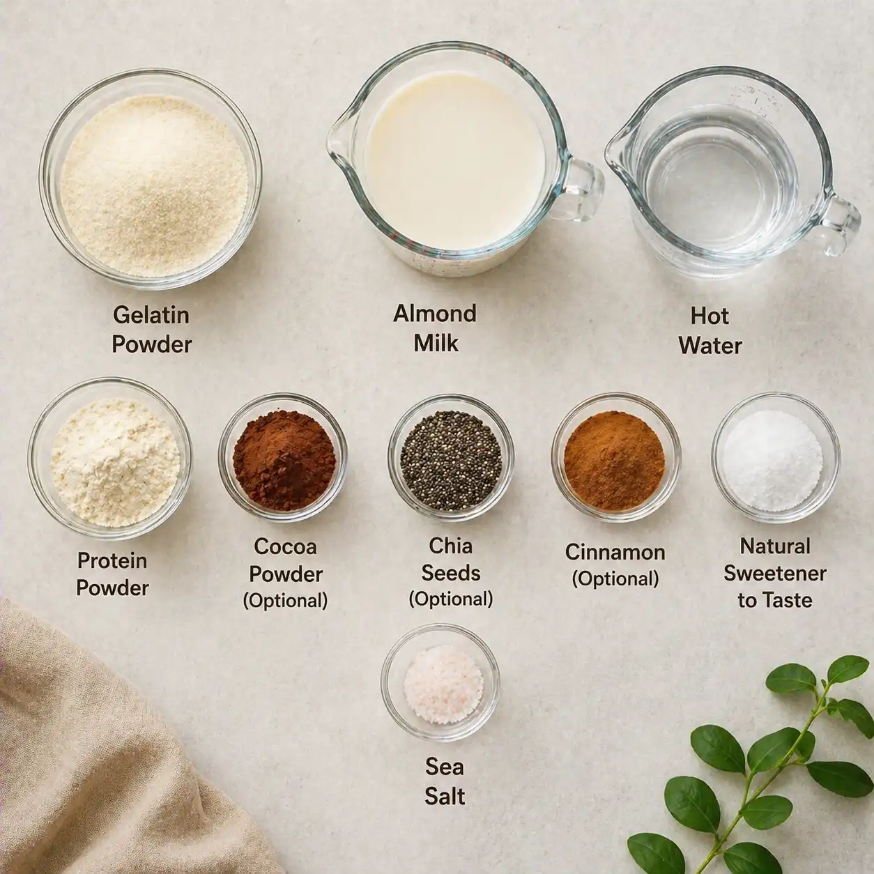 gip and glp-1 gelatin recipe ingredients