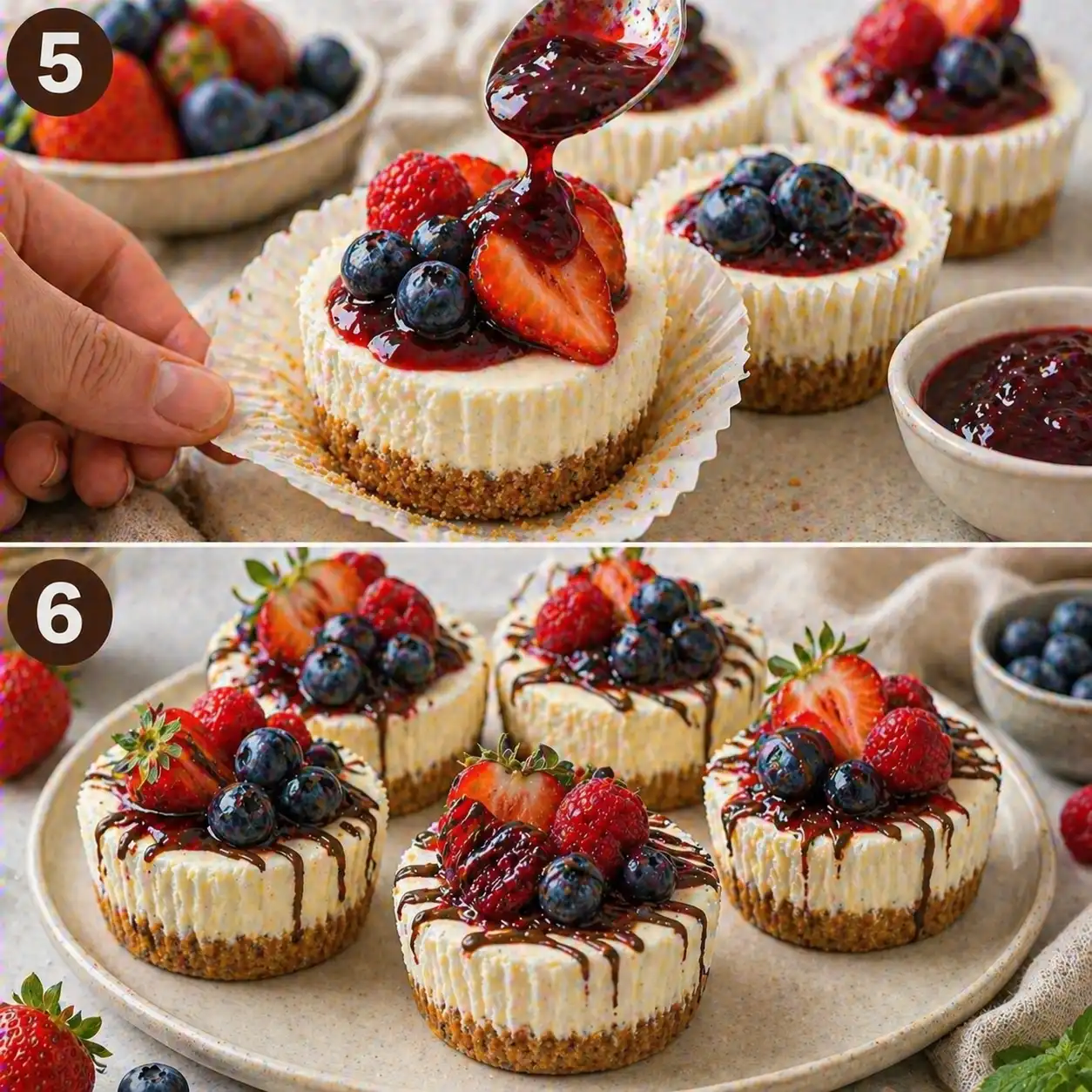 cottage cheese dessert easy final dish