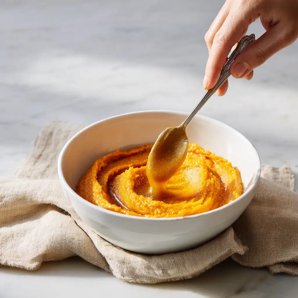 healthy sweet potato brownies final dish