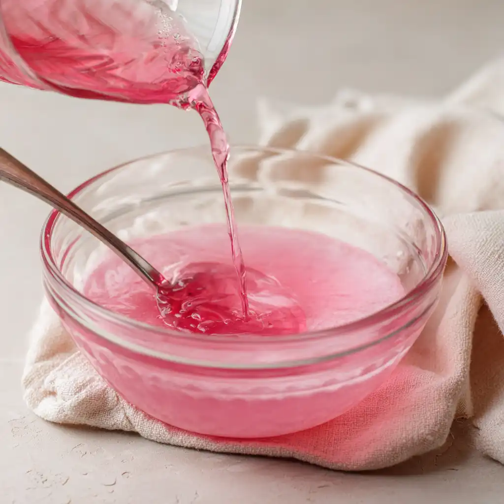 pink gelatin recipe for weight loss preparation