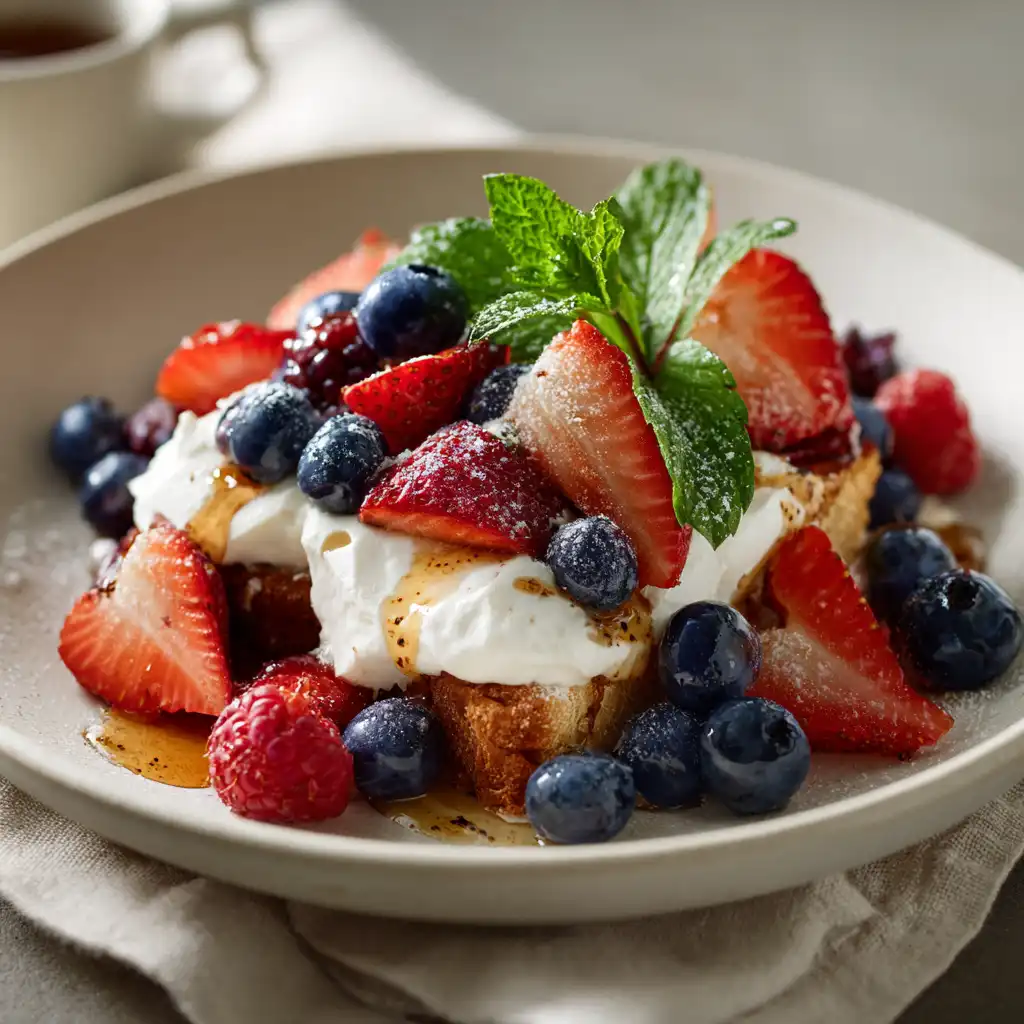 berry cottage cheese breakfast bowl recipe featured image