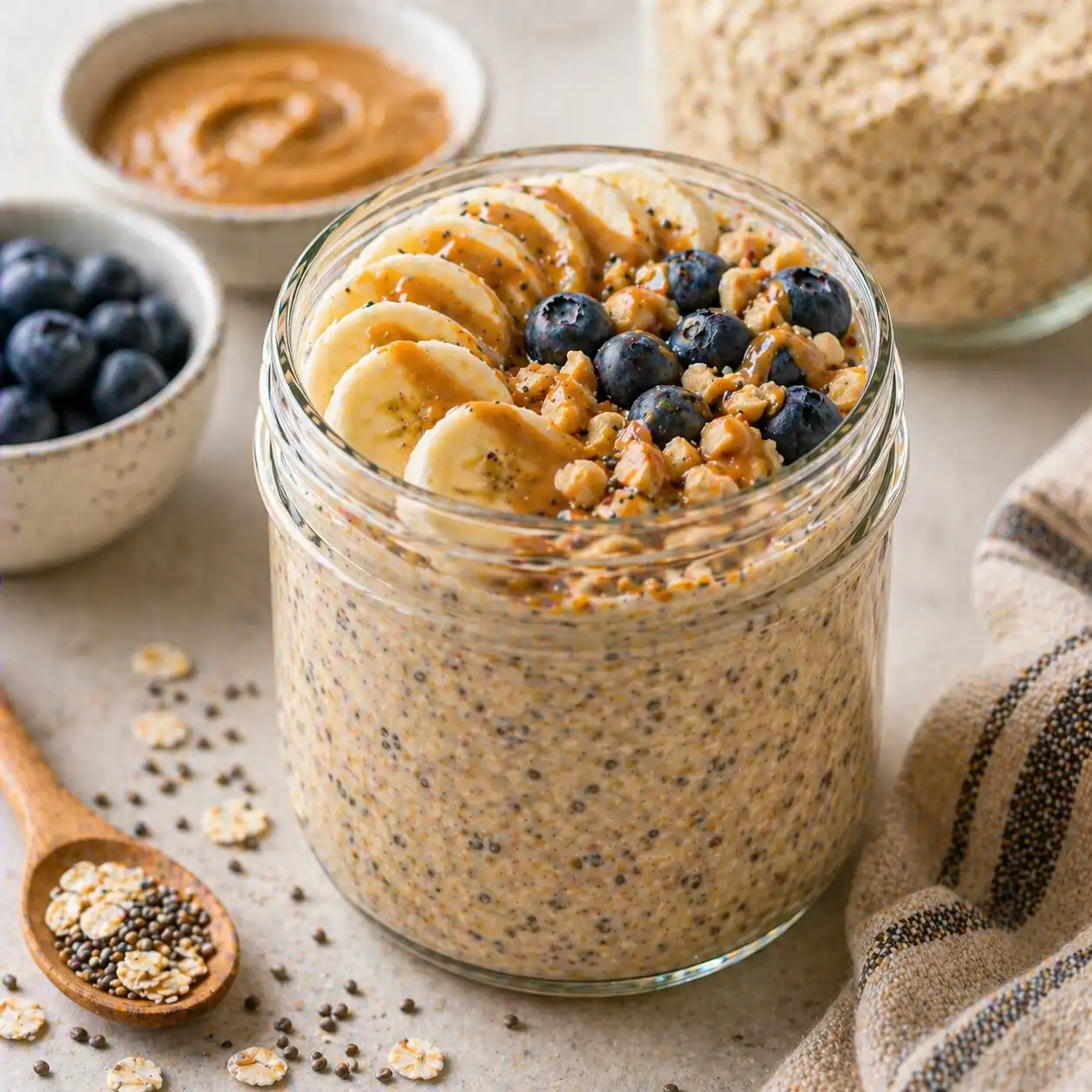 peanut butter overnight oats recipes recipe final dish
