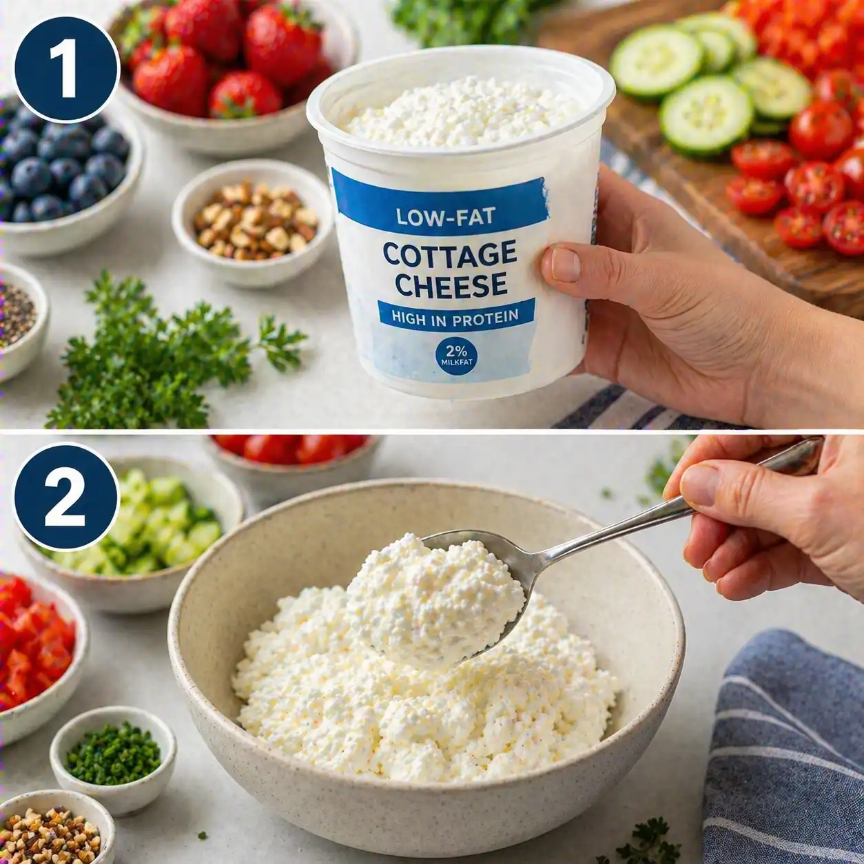 cottage cheese recipes for weight loss recipe preparation step 1