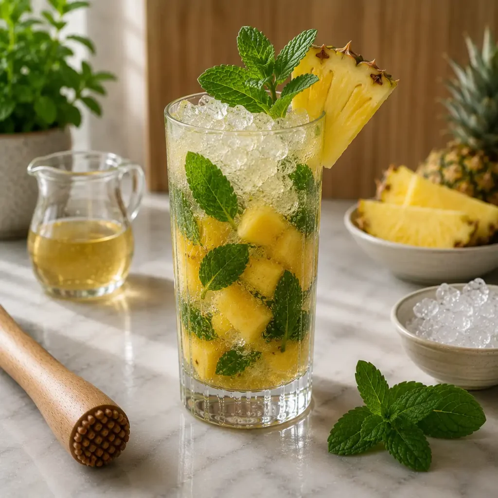 pineapple mojito recipe recipe featured image