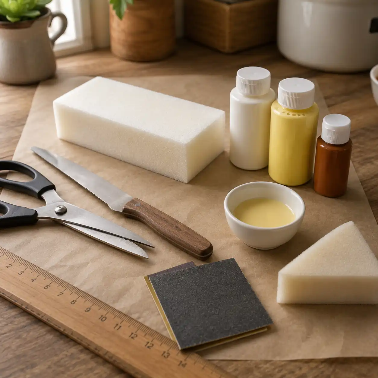 Best Foam Materials for Butter Squishy Crafts ingredients