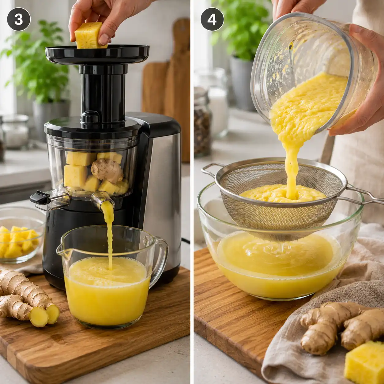 Pineapple Ginger Juice Benefits final dish