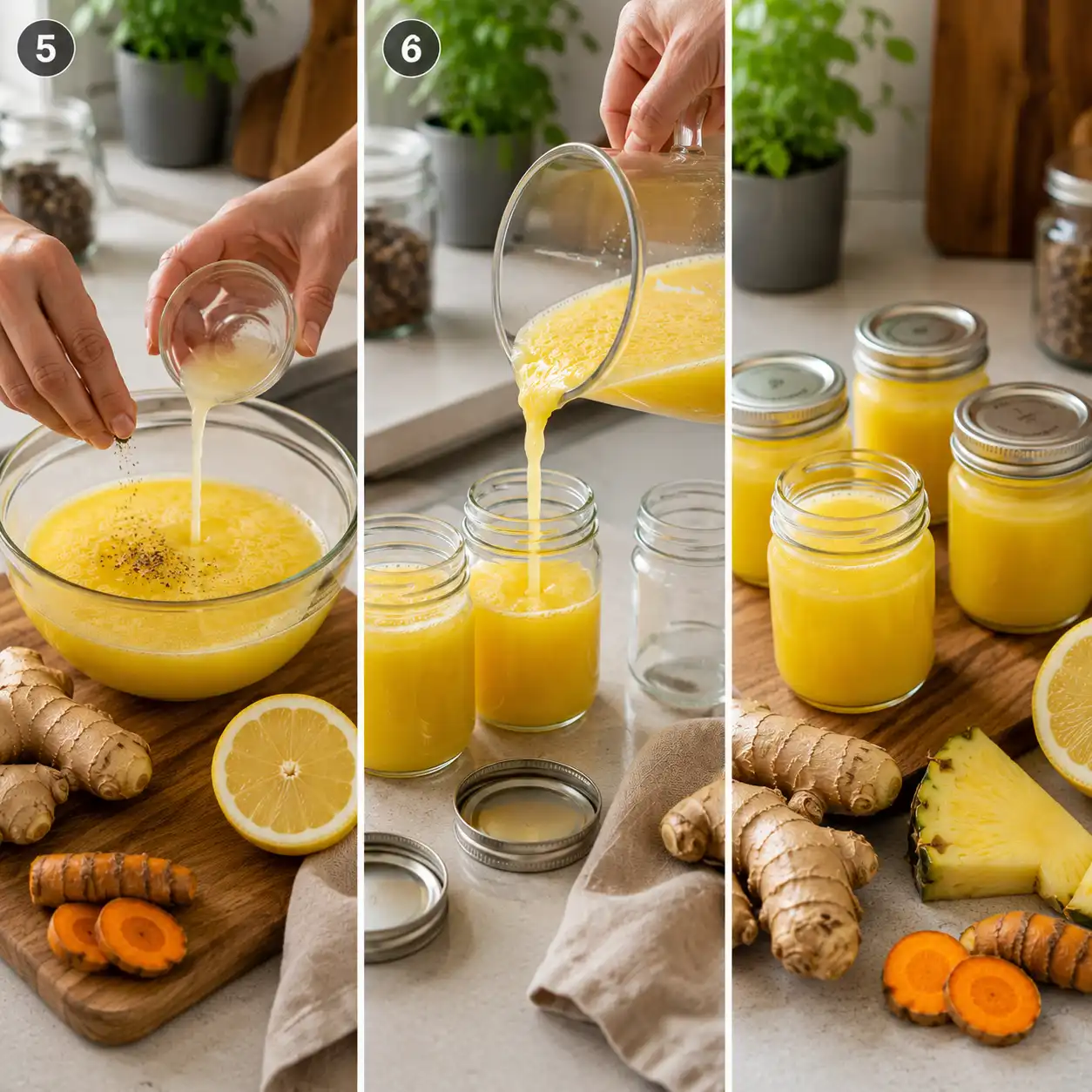 Pineapple Ginger Juice Benefits final dish