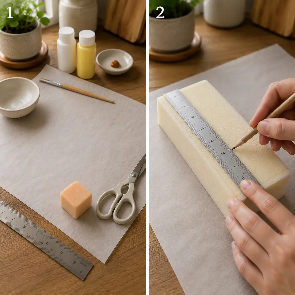 How to Make a Realistic Butter Squishy at Home preparation