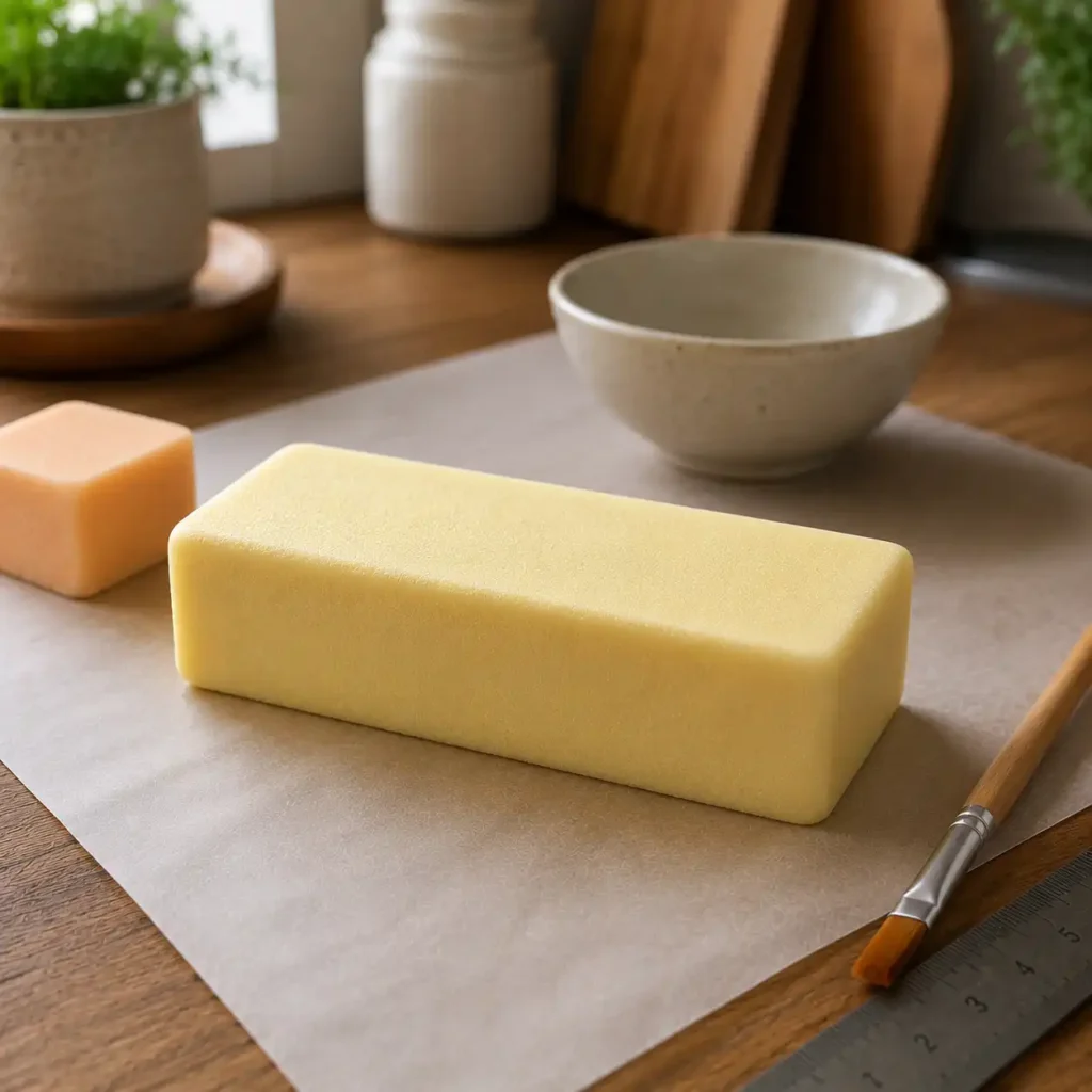 How to Make a Realistic Butter Squishy at Home recipe preparation step 4