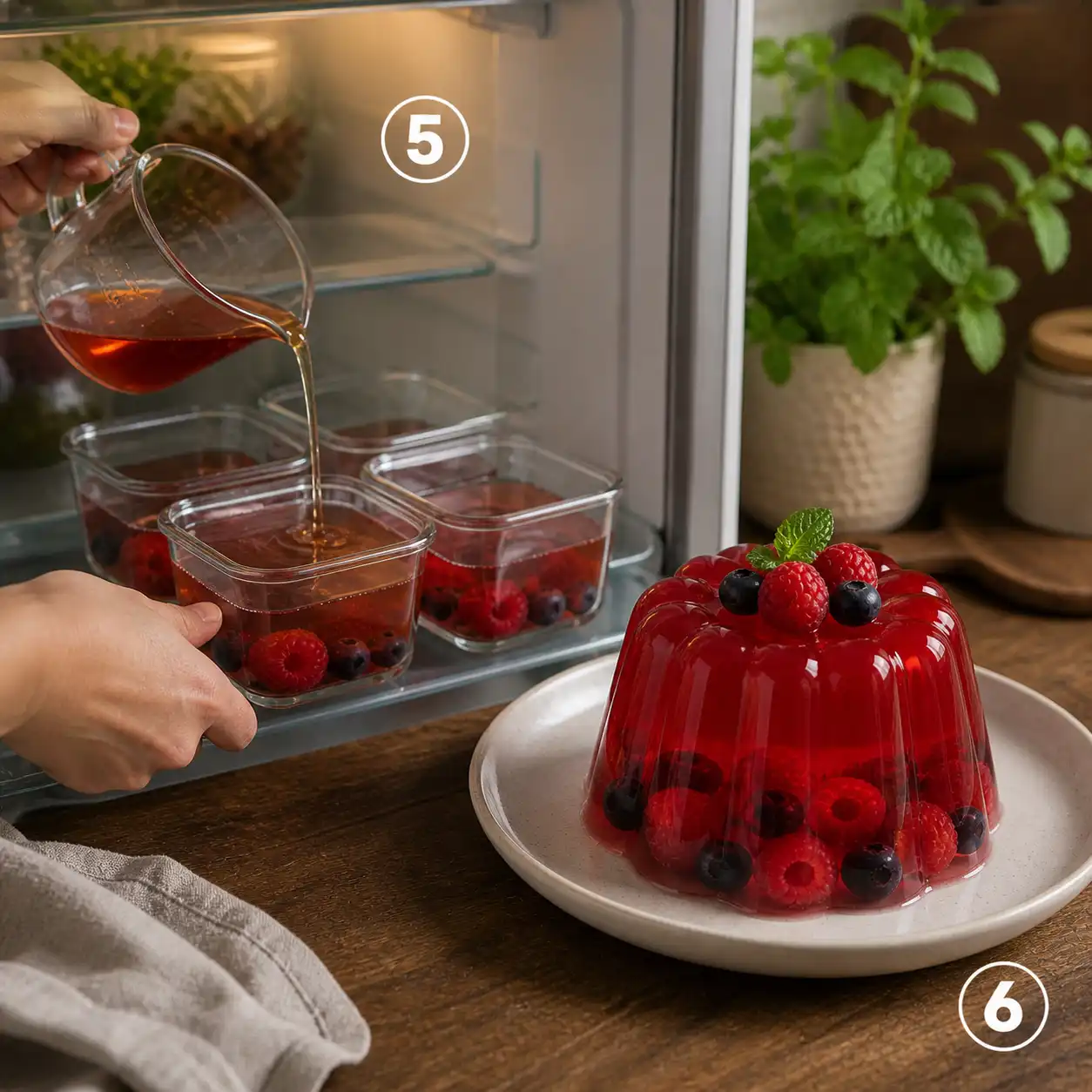 Kelly Clarkson jello recipe final dish