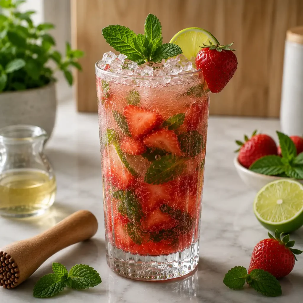 strawberry mojito recipe recipe featured image