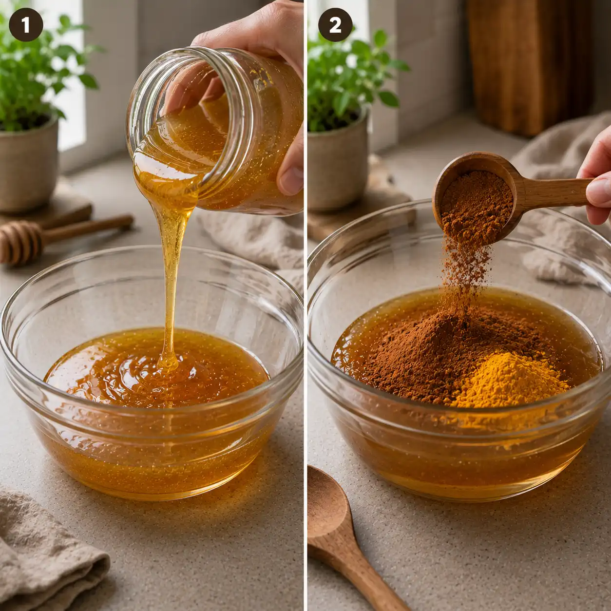 natural honey blend to lower blood sugar preparation
