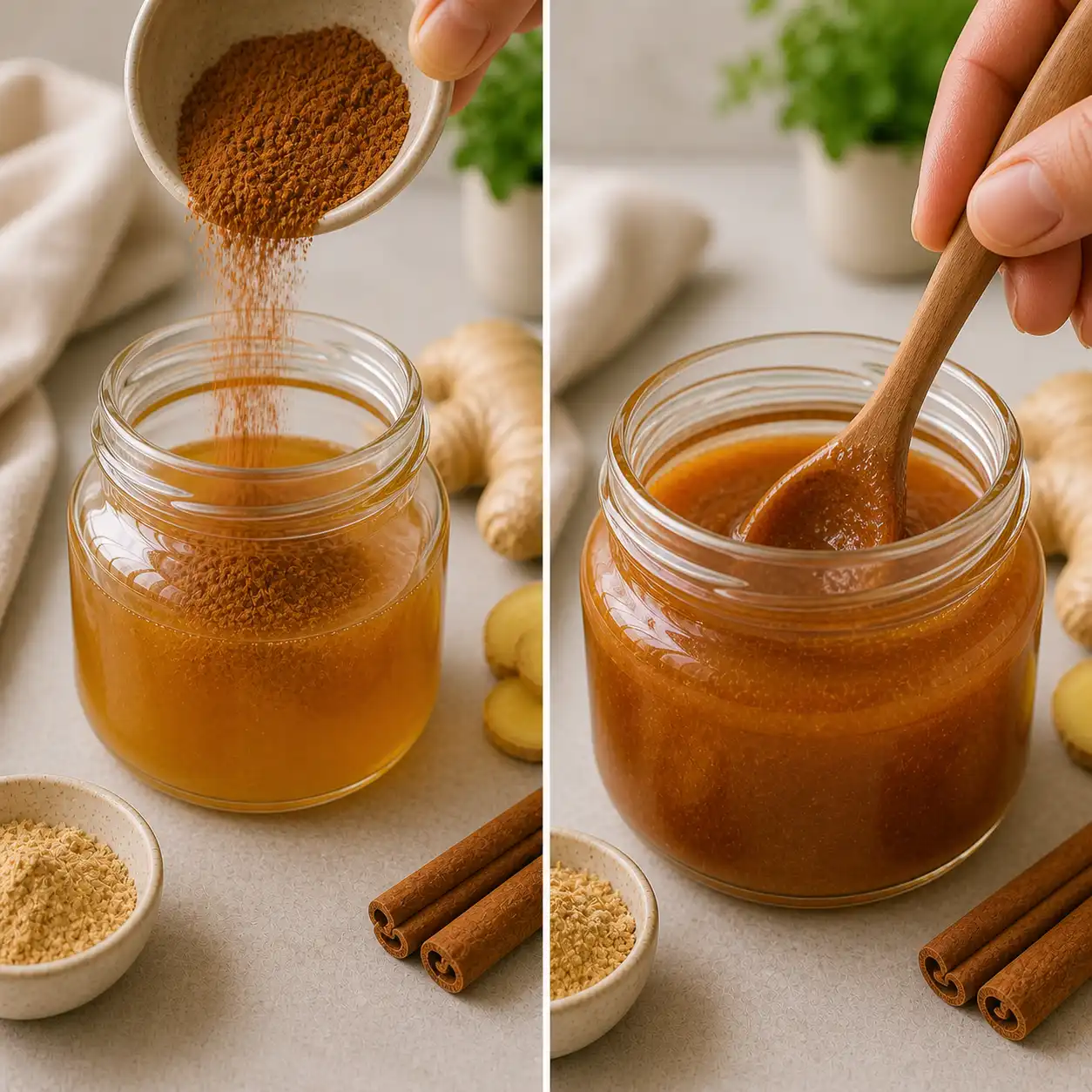 dr. william li honey blend recipe final dish