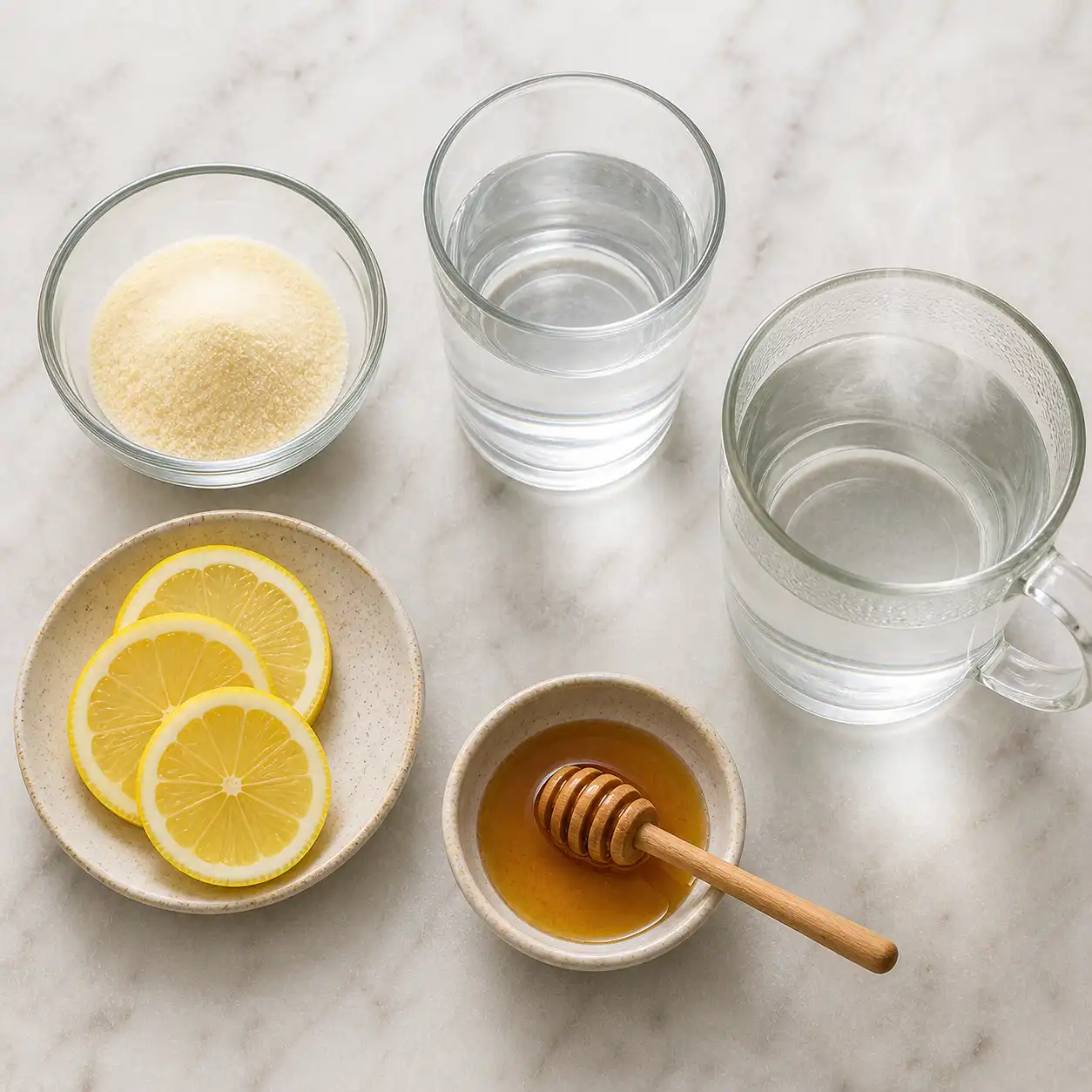 Gelatin water recipe ingredients