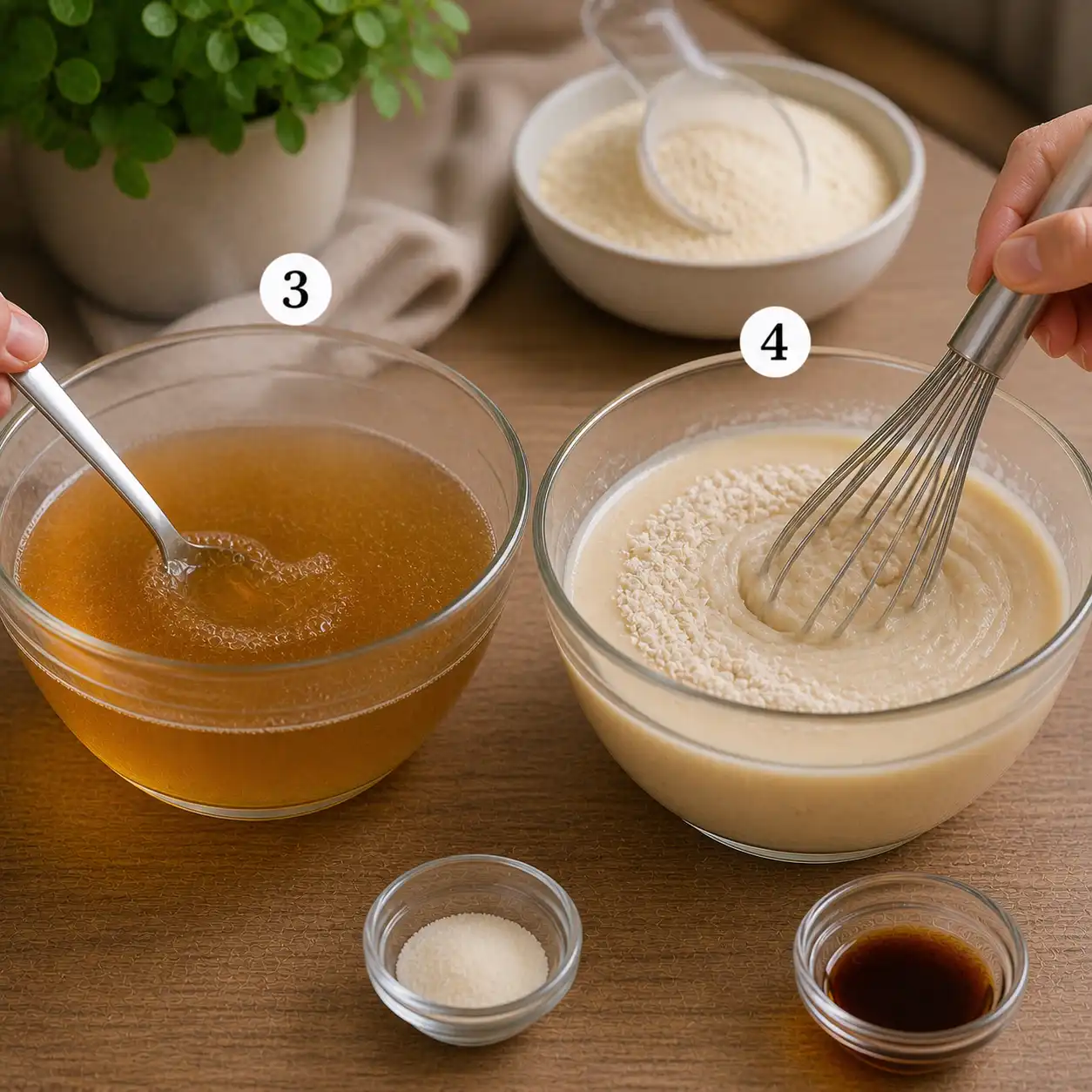 High protein gelatin snack final dish