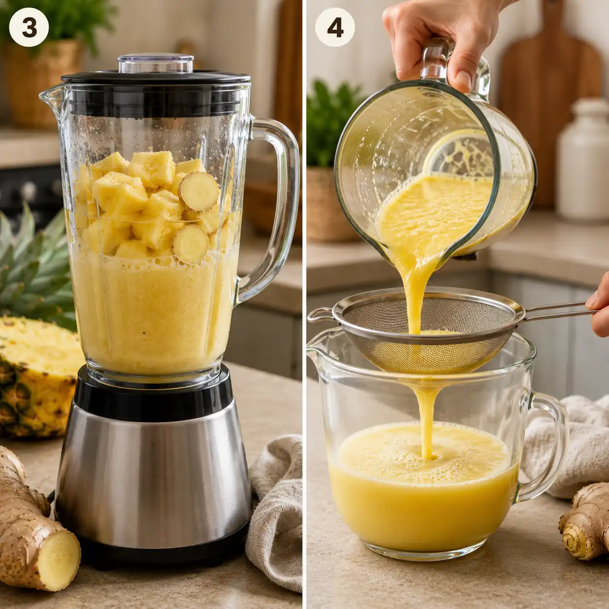 Pineapple Ginger Immune Booster final dish