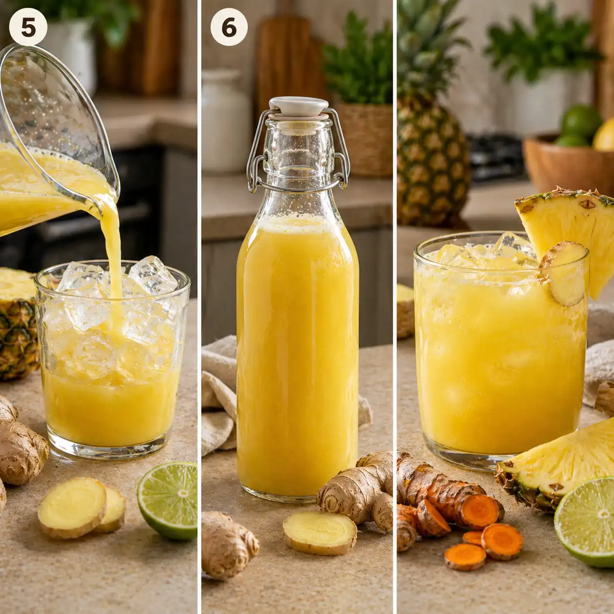 Pineapple Ginger Immune Booster final dish