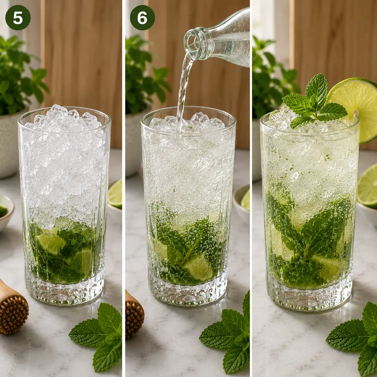 virgin mojito recipe final dish
