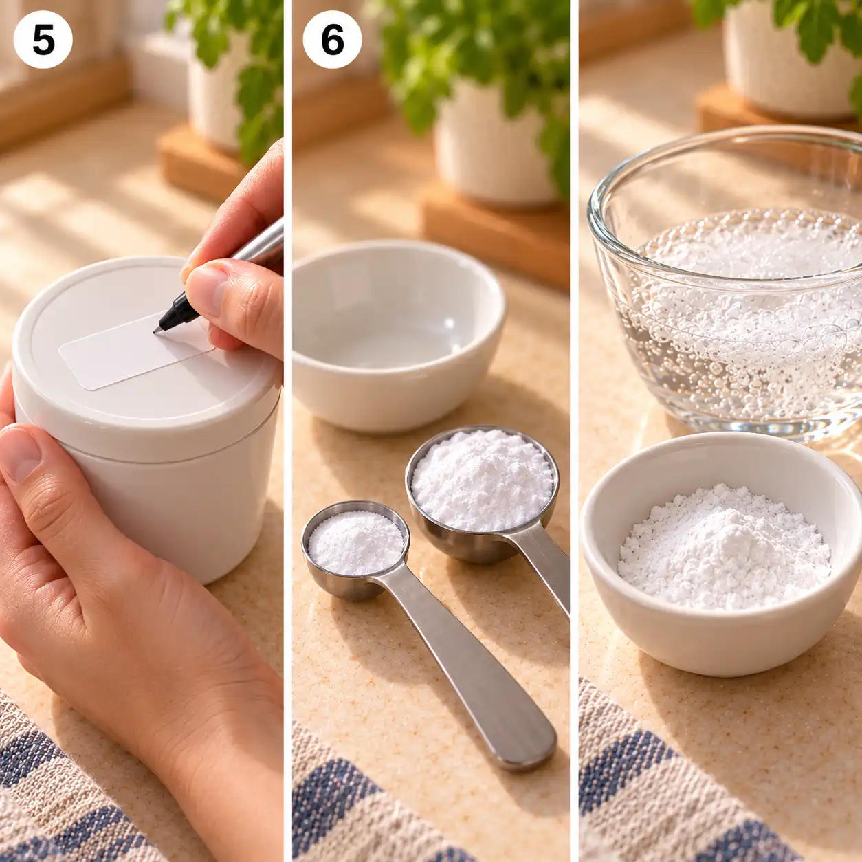 how to make baking powder final dish