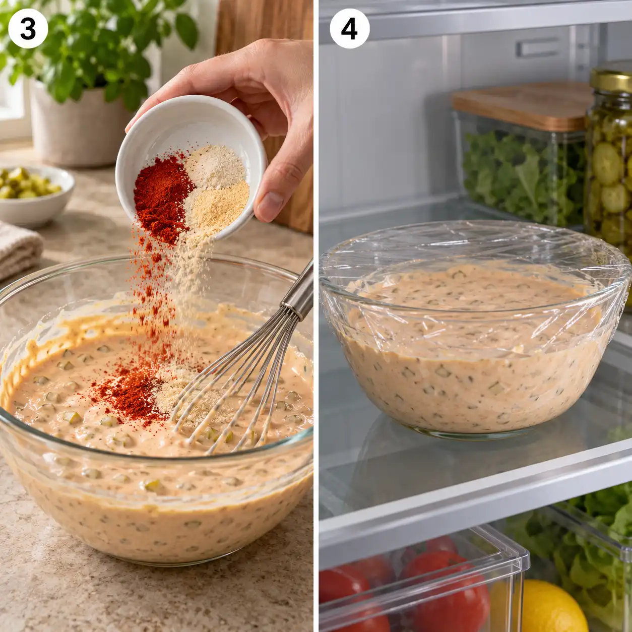 big mac sauce recipe final dish
