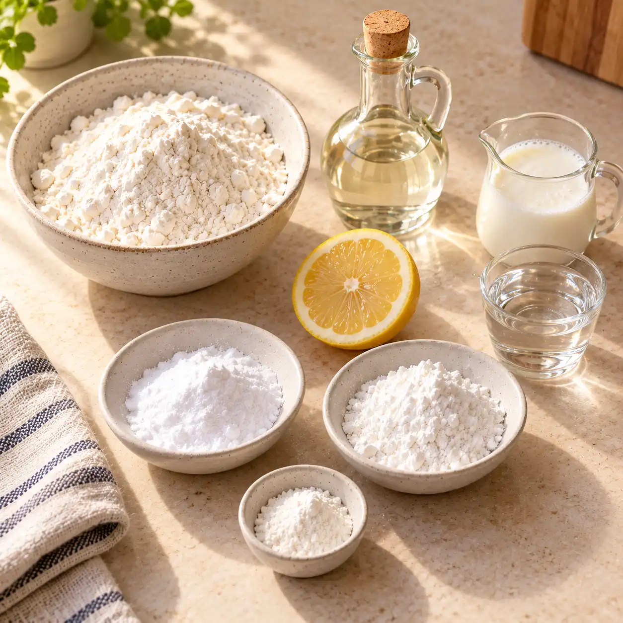 difference between baking soda and baking powder ingredients